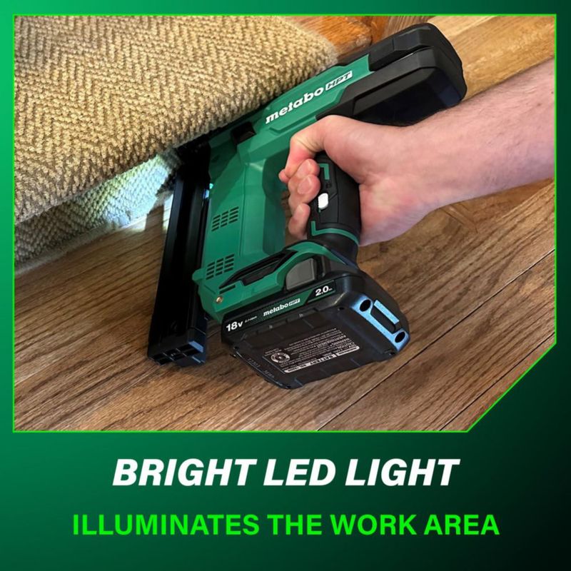 Engrapadora Metabo HPT N1804DB 18 V inalámbrica calibre 18