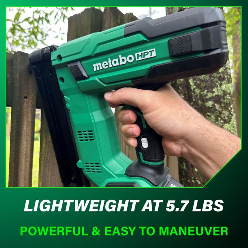 Engrapadora Metabo HPT N1804DB 18 V inalámbrica calibre 18