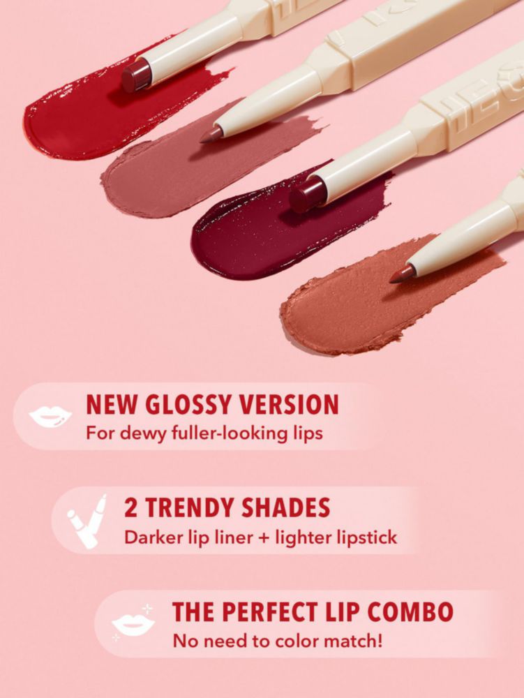 Labial SHEGLAM Glam 101 Dúo Tinte Ligero Cinna Swirl