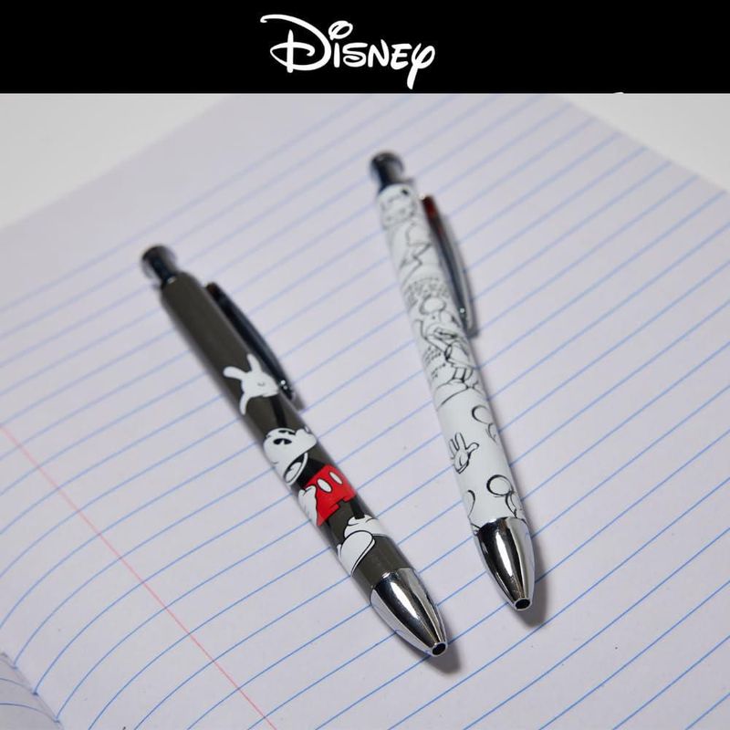 Set de 2 bolígrafos Innovative Designs Disney Mickey con tinta negra