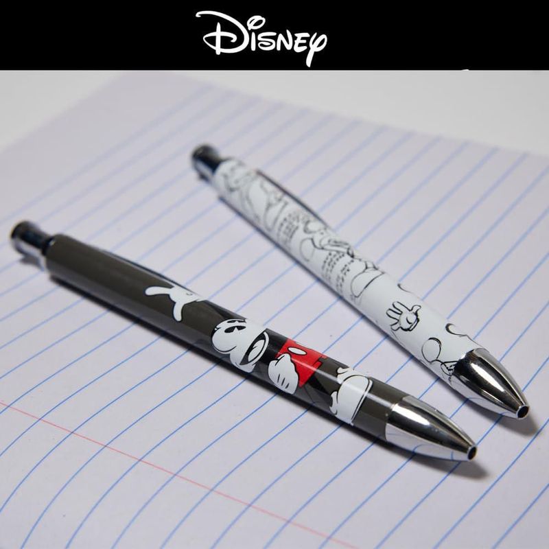 Set de 2 bolígrafos Innovative Designs Disney Mickey con tinta negra