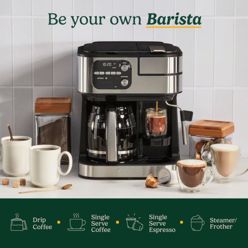 Máquina de café Cuisinart Coffee Center Barista Bar SS-4N1
