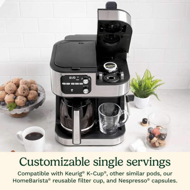 Máquina de café Cuisinart Coffee Center Barista Bar SS-4N1
