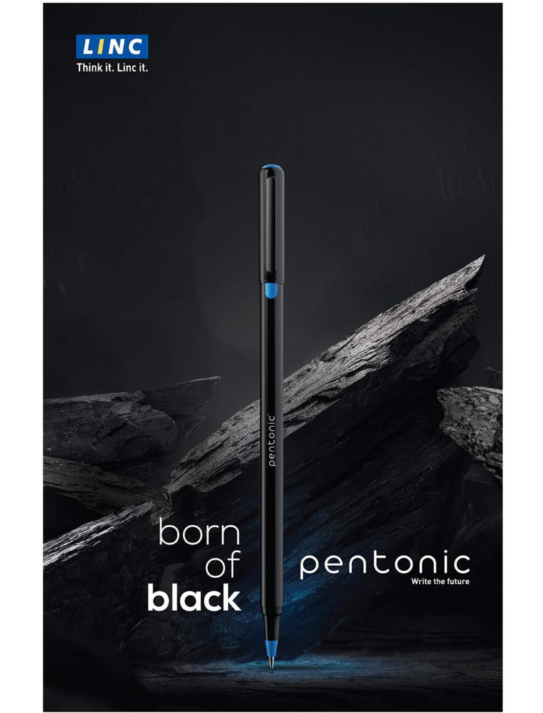 Bolígrafo Linc Pentonic 07 mm Pack de 12 Azul