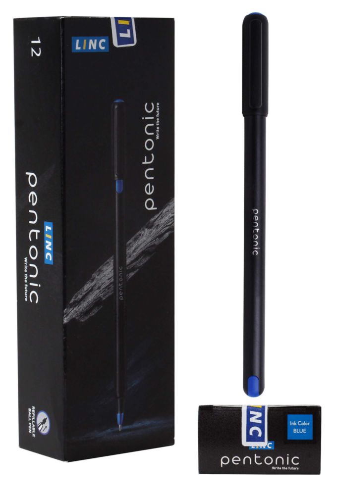 Bolígrafo Linc Pentonic 07 mm Pack de 12 Azul