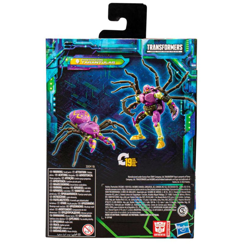 Figura de acción Transformers Legacy Evolution Deluxe Tarántulas