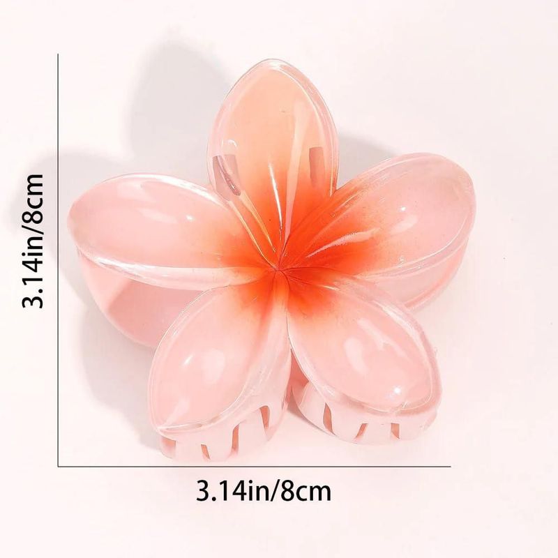 Pinzas para el Cabello ANEESAA 79 cm Flor – Juego de 6 – Estilo Hawaiano