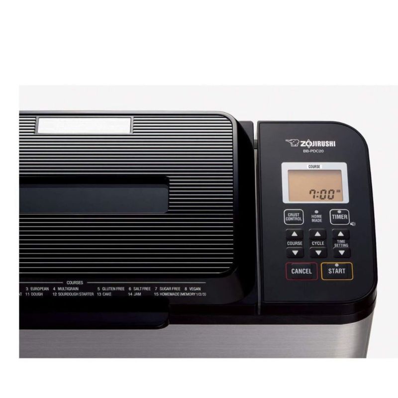 Máquina para hacer pan Zojirushi BB-PDC20BA Home Bakery Virtuoso Plus