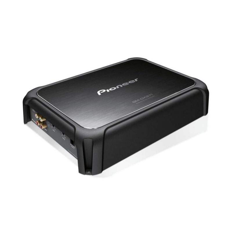 Amplificador para auto Pioneer GM-DX971 de 2400 W máx. Clase D con refuerzo de bajos
