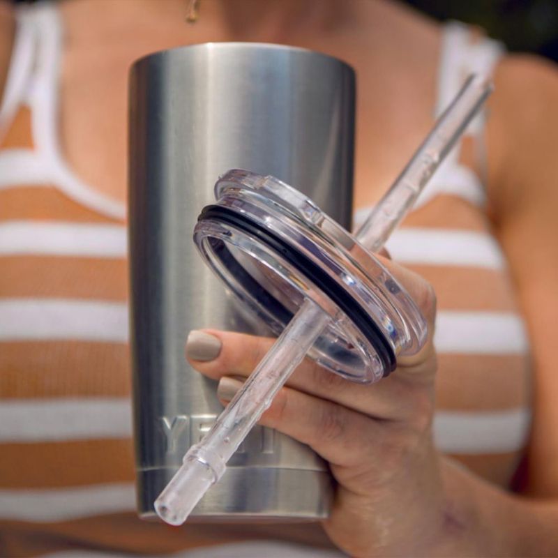 Tapa de repuesto con pajita para YETI Rambler 600 ml