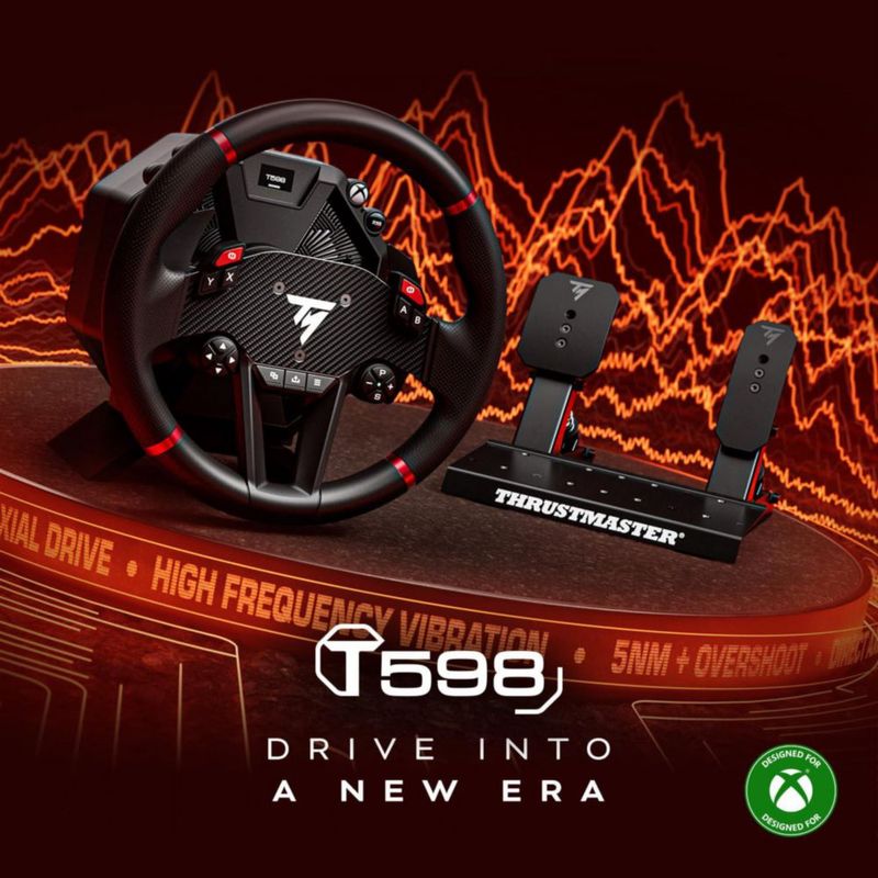 Volante de carreras Thrustmaster T598 5 Nm Direct Drive para Xbox y PC