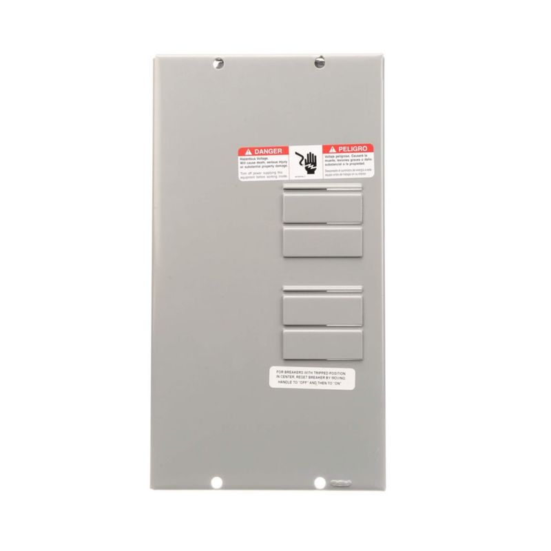 Centro de carga eléctrica Siemens E0408ML1125SU 4 Space 8 Circuit 125A