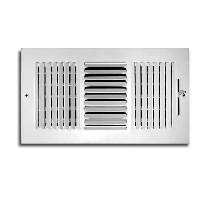Register Grille Truaire C103M 12x04 35x15 cm Acero blanco