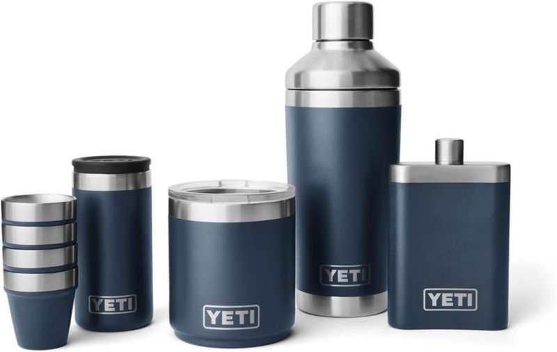 Cantil YETI de 207 ml Black Stone con embudo