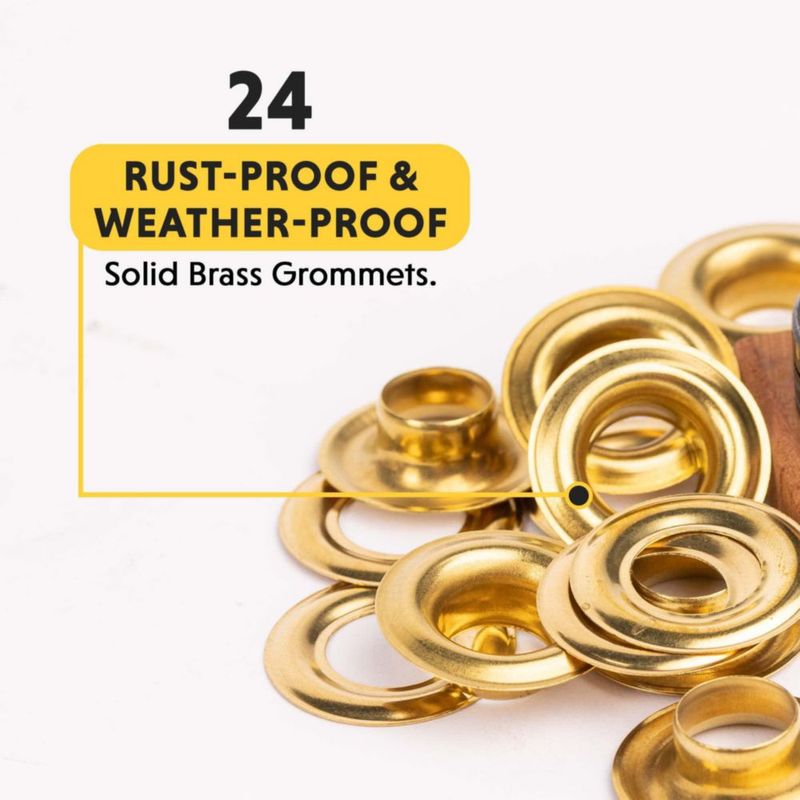 Washer General Tools 1261-4 - Recambio con ojales (13 mm 24 juegos)