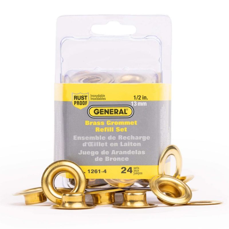Washer General Tools 1261-4 - Recambio con ojales (13 mm 24 juegos)