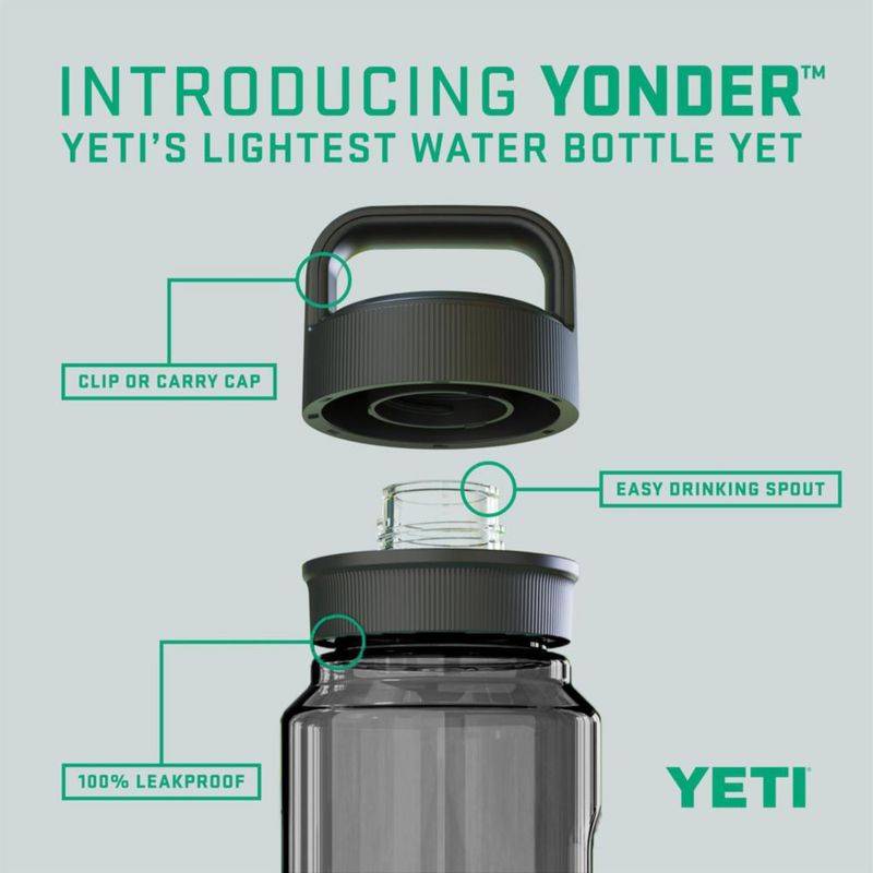 Botella de agua YETI Yonder 750 ml con tapa Yonder Chug