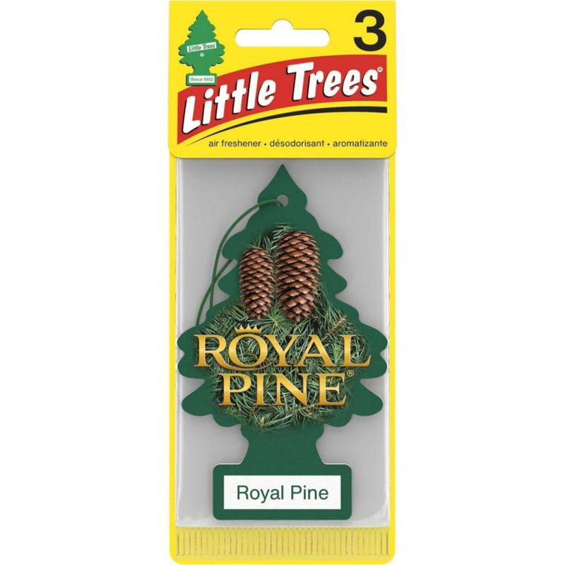 Desodorizador de área Little Trees Royal Pine paquete de 3