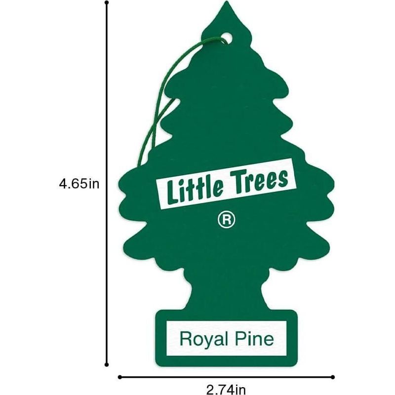 Desodorizador de área Little Trees Royal Pine paquete de 3