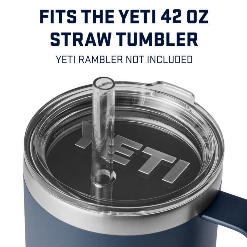 Tapa de repuesto con pajita para taza YETI Rambler de 42 oz