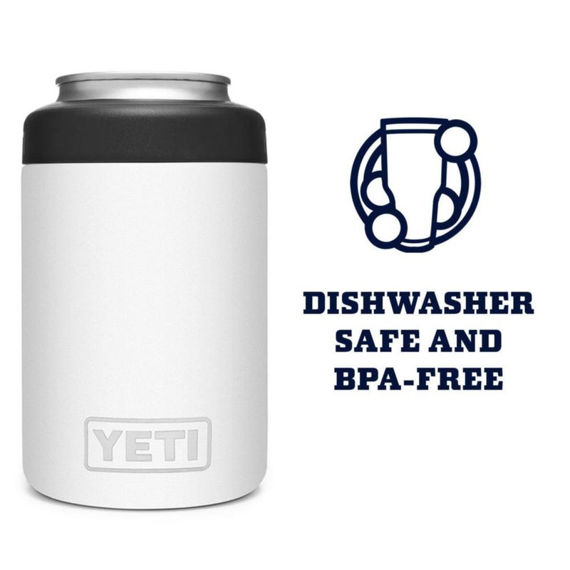 Aislante para latas YETI Rambler Colster (355 ml) color blanco