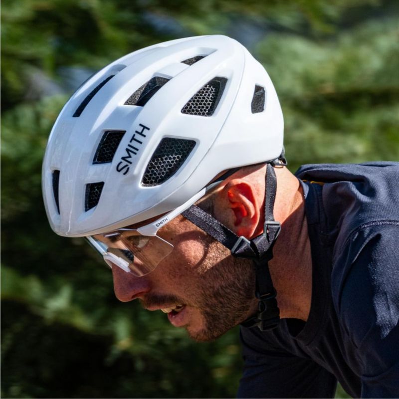 Casco de ciclismo SMITH Triad blanco mate talla mediana