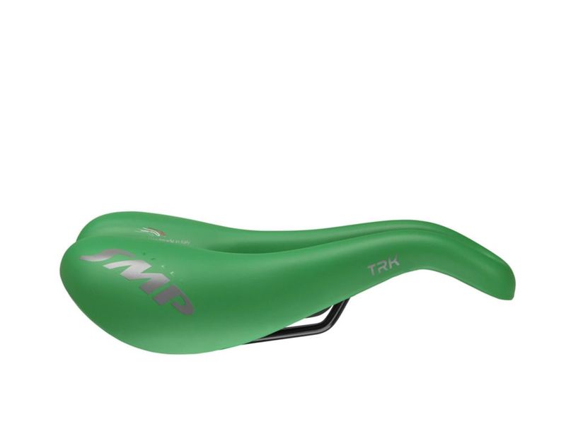 Silla de bicicleta SMP TRK Mediana Verde Italia 280x160 mm 395 g
