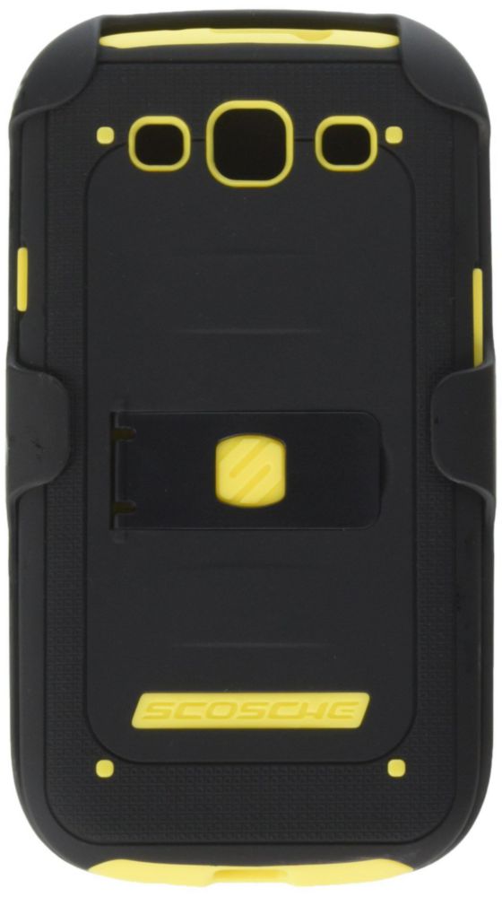 Funda con Funda Holster Scosche para Galaxy S3 Amarilla