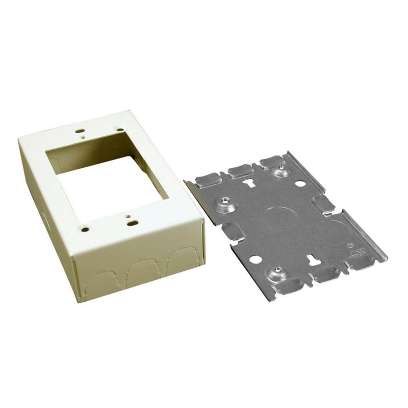 Carcasa eléctrica Wiremold B-3 pista metálica de 35 cm de profundidad