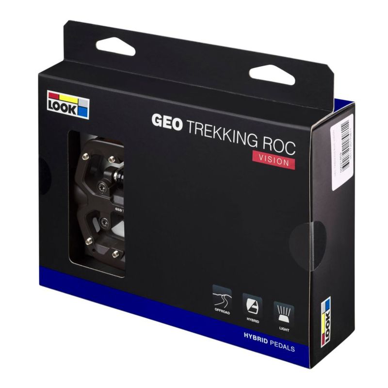 Pedales LOOK GEO TREKKING ROC VISION Negro Par 9/16"