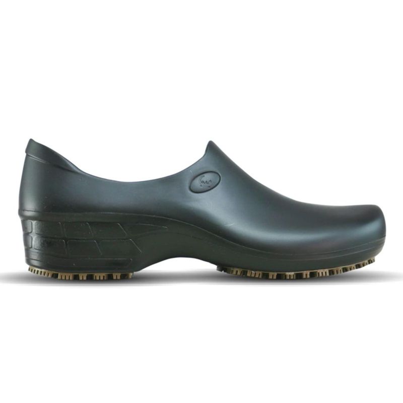 Zapatos de enfermería Sticky talla 7.5 impermeables antideslizantes color negro