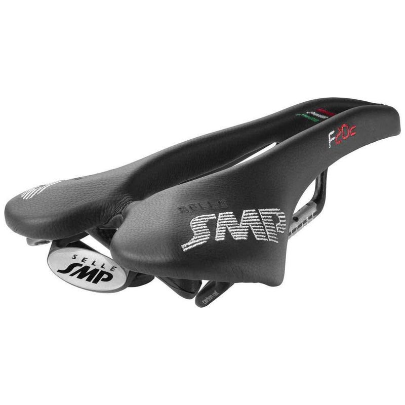 Asiento de bicicleta SMP F20 C Carbon 134 mm negro