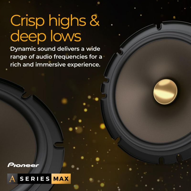 Altavoces para coche Pioneer A-Series MAX TS-A693FH 6x9"