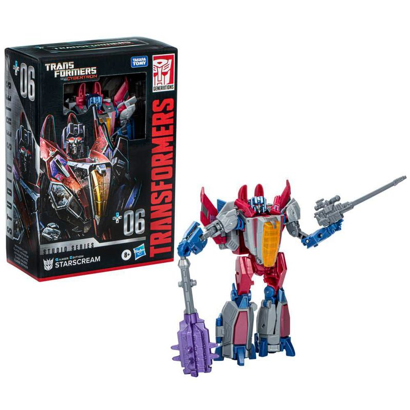 Figura de acción Transformers Studio Series Voyager Starscream