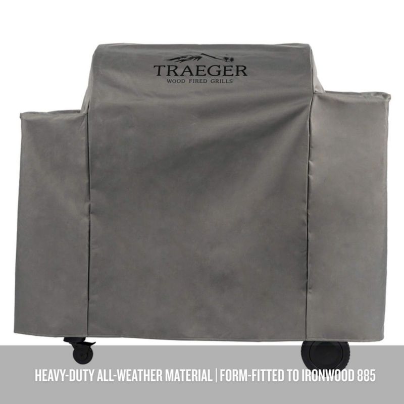 Cubierta para parrilla Traeger BAC513 resistente al agua para Ironwood 885