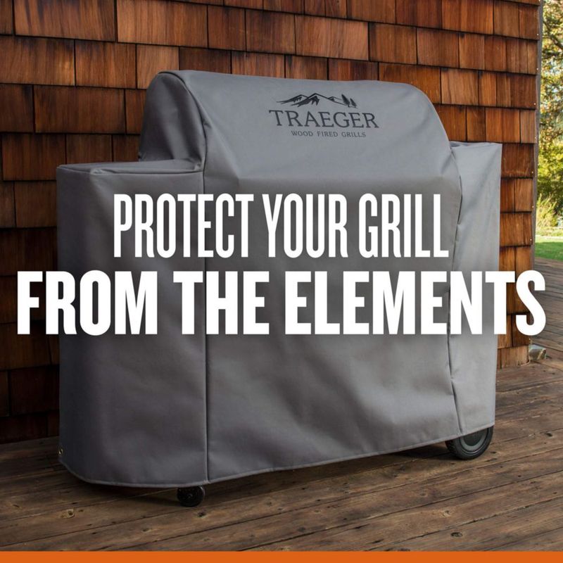 Cubierta para parrilla Traeger BAC513 resistente al agua para Ironwood 885