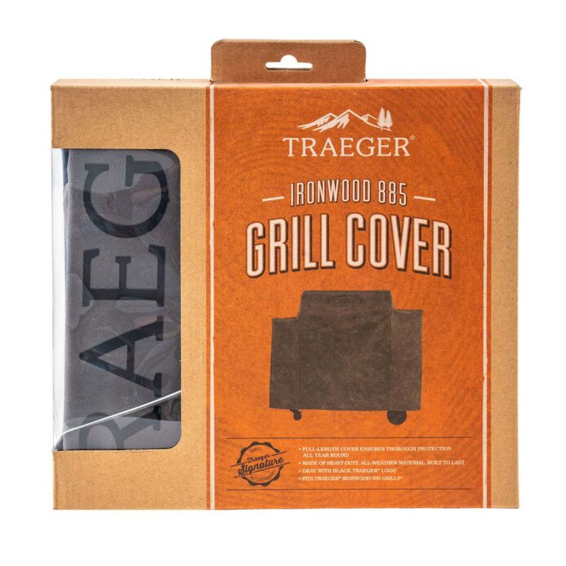 Cubierta para parrilla Traeger BAC513 resistente al agua para Ironwood 885