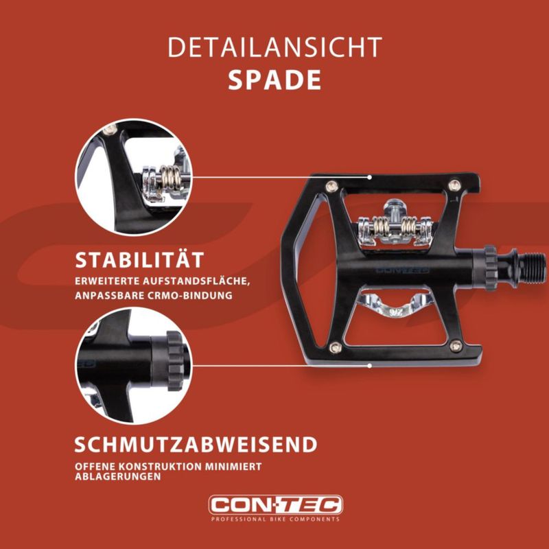 Pedal plano CONTEC Mtb/Trail System