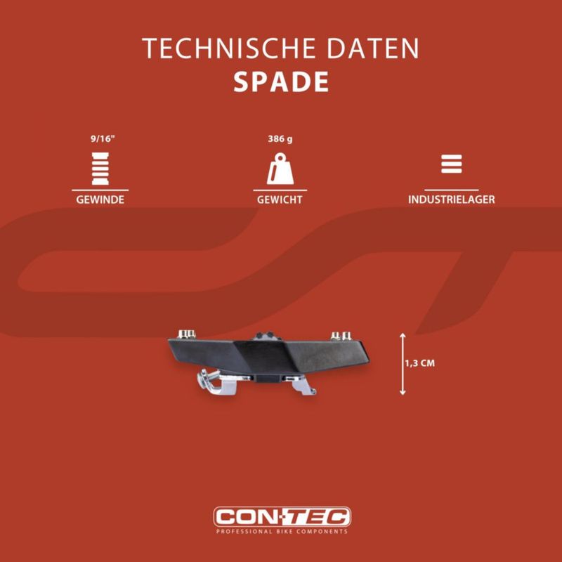 Pedal plano CONTEC Mtb/Trail System