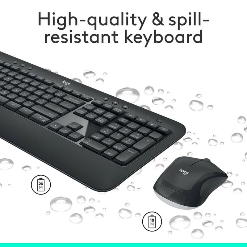 Combo de teclado y ratón inalámbrico Logitech MK540