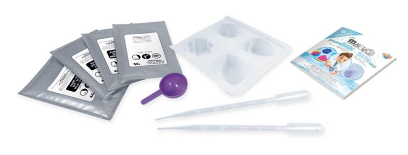 Kit DIY de bombas de baño Buki Mini Lab para niños de 8+