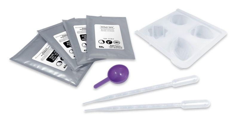 Kit DIY de bombas de baño Buki Mini Lab para niños de 8+