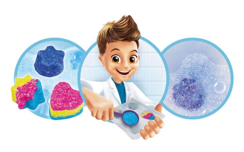 Kit DIY de bombas de baño Buki Mini Lab para niños de 8+