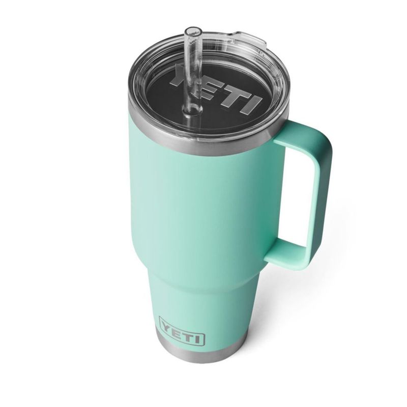 Taza YETI Rambler de 125 litros con tapa de pajita con aislamiento al vacío espuma de mar