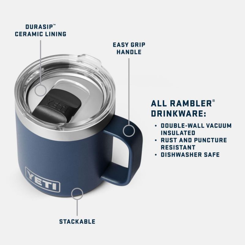 Taza para beber YETI Rambler 295 ml con aislamiento al vacío
