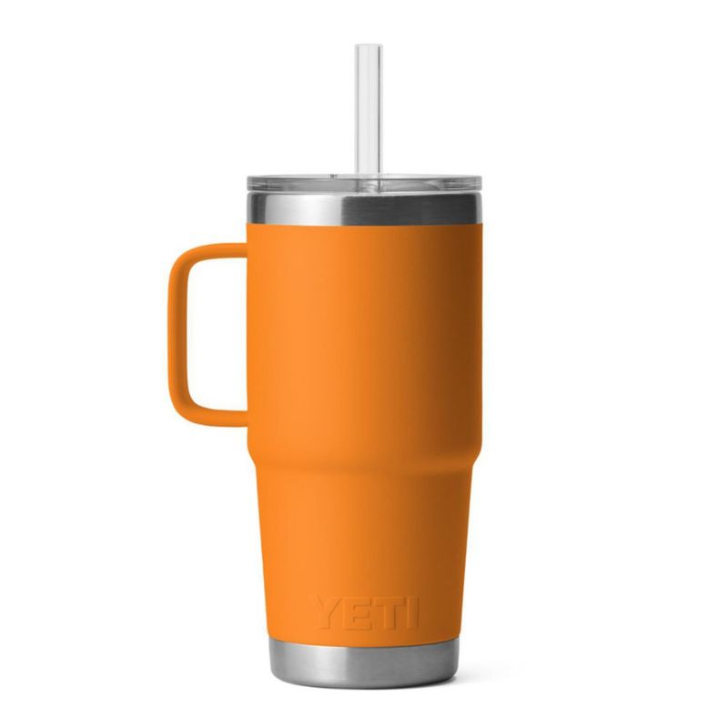Taza YETI Rambler 750 ml con pajita aislada al vacío acero inoxidable