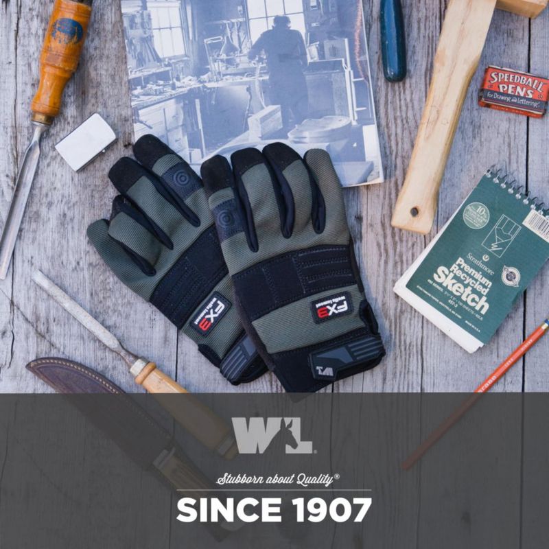 Guantes de trabajo sintéticos grandes para pantalla táctil Wells Lamont FX3