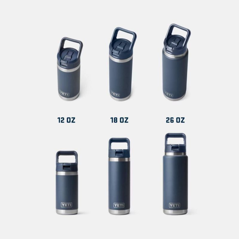 Botella de agua YETI Rambler de acero inoxidable con aislamiento al vacío de 500 ml