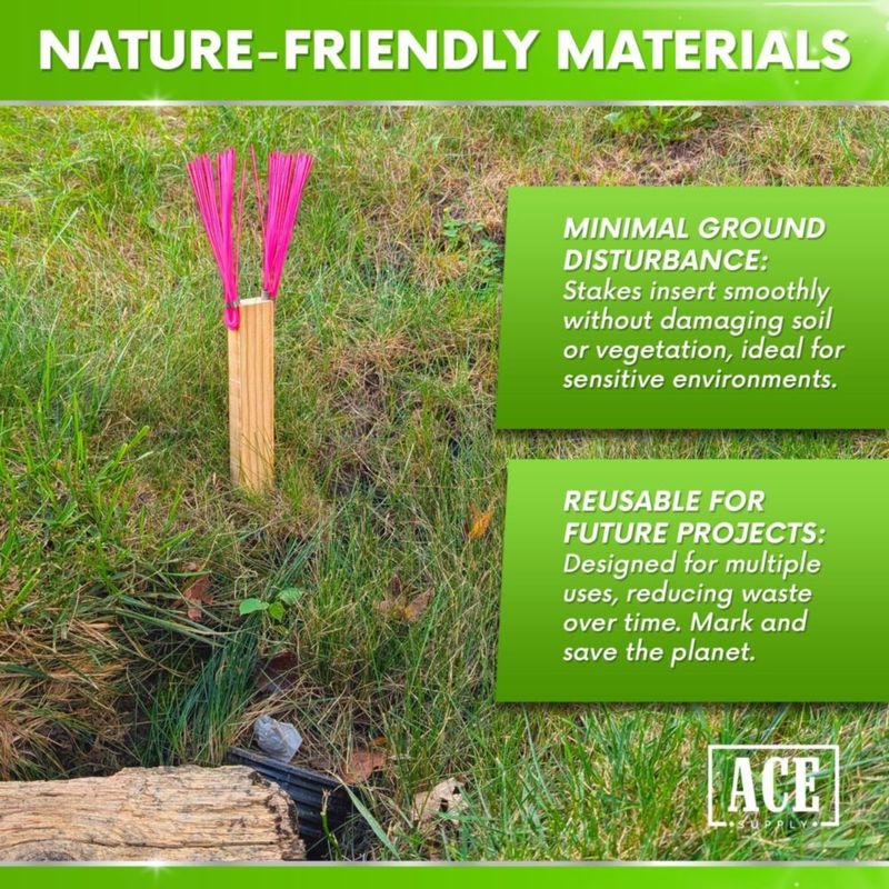 Cuerdas de Marcaje ACE Supply 15 cm Pack de 100 Naranjas