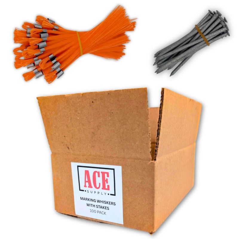 Cuerdas de Marcaje ACE Supply 15 cm Pack de 100 Naranjas